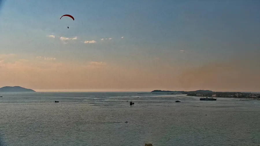 Wide coastal view across Vlora Bay