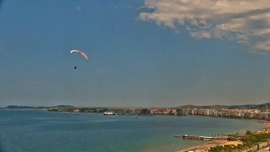 Port and ferries around Vlora Bay